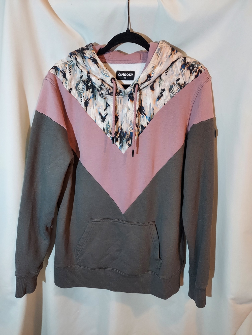 Hooey Berkley Ladies Aztec Chevron Hoodie Sweatshirt XL